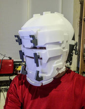 Load image into Gallery viewer, Dead Space Level 5 helmet model for 3D-printing DIY