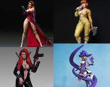 Load image into Gallery viewer, MEGA stl pack +20 Sexy NSFW Girls Perfect bodies | (Check the description!) First Stl Pack