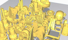 Load image into Gallery viewer, Terminator T800 Endoscheletro 1:1 Lifesize File 3d STL print