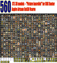 Load image into Gallery viewer, 2100+ pcs 3D Models STL files all MEGA Set Collection Patterns Decor Interior Animals Panno Relief Picture Icons for CNC Router Artcam