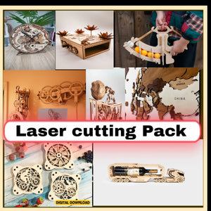 MEGA PACK 55.000+ Laser Cut vector DXF CDR 3D files CNC pantograph Doll House