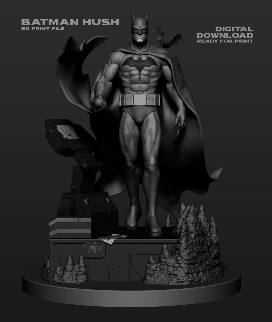 3D STL FILES  BATMAN