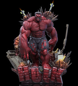 RED HULK STL FILE FOR 3D PRITING