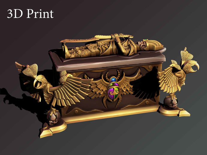 3D Desert chest 3D print model