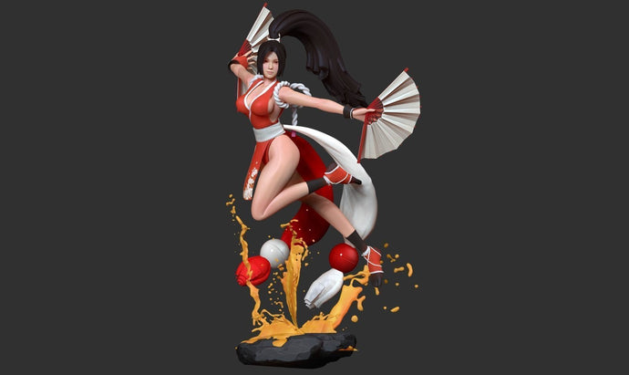 3D Mai - King of Fighter 3D print model