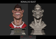 Load image into Gallery viewer, 3D Ronaldo football - Bust Padory 3d print - Digital STL 
