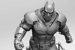 Batman Arkham Origins XE Suit Statue - STL - 3d Print Files