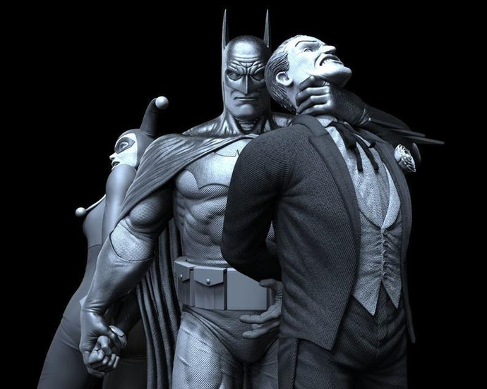 Batman Interrupted stl for 3d printing files marvel dc