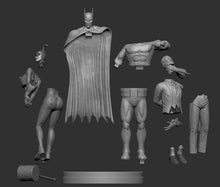 Load image into Gallery viewer, Batman Interrupted stl for 3d printing files marvel dc
