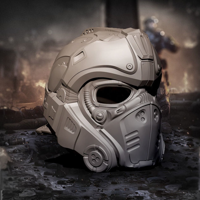 Clayton Carmine Helmet 3D print model