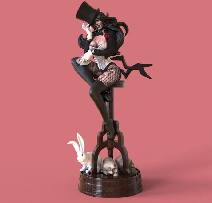 DC Comics - Zatanna Statue - STL Files for 3D Print