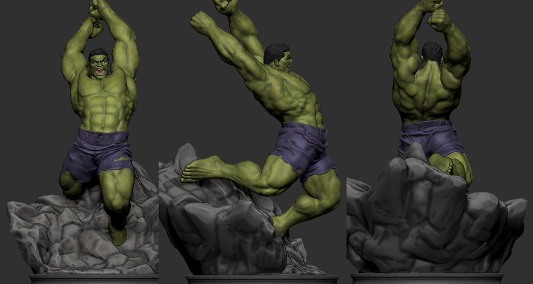 Hulk 3D Print 3D print model
