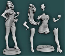 Load image into Gallery viewer, Jessie Sexy Topless Pokemon 3D Model STL

