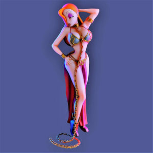 Jessica Rabbit Slave 3D Model Splited STL