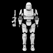 Load image into Gallery viewer, Halo ODST Armor Wearable 3D Model with Weapon
