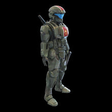 Load image into Gallery viewer, Halo ODST Armor Wearable 3D Model with Weapon
