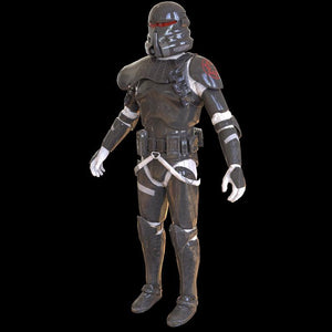 Purge Trooper Wearable Armor Jedi Fallen Order 3D Model STL