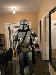 The Mandalorian 2019 Full Wearable Beskar Armor and Jetpack with Sniper Rifle and Blaster 3D Model STL + Special Gift