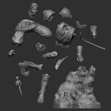 Load image into Gallery viewer, 1-4-scorpion stl files 3d printing mortal combat
