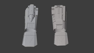 The Mandalorian Full Wearable Beskar Armor with Jetpack, Pulse Rifle and Blaster - 3D Print File - STL Model - 3D Model - Cosplay -