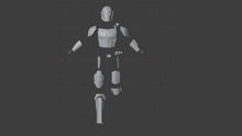 Load image into Gallery viewer, The Mandalorian Full Wearable Beskar Armor with Jetpack, Pulse Rifle and Blaster - 3D Print File - STL Model - 3D Model - Cosplay -
