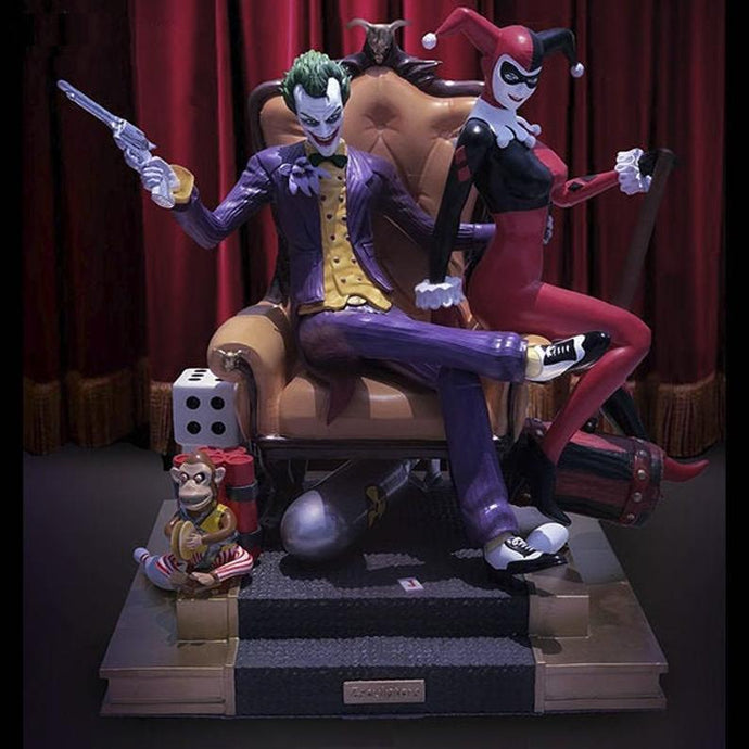 Joker and Harley Quinn Diorama - STL Files for 3D Print