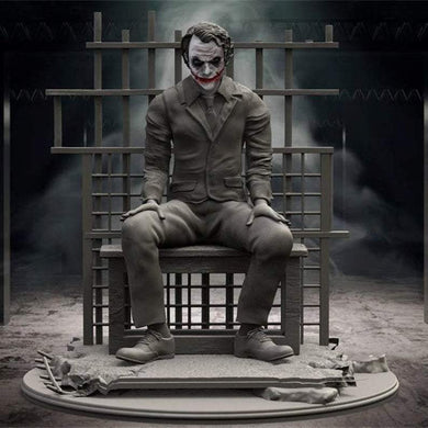 Joker in Prison Statue - STL - 3d Print Files
