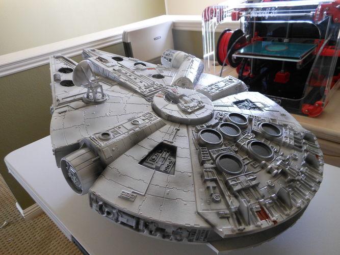 Millennium Falcon Interior 3D Printable Parts Kit 3: Main 