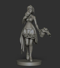 Load image into Gallery viewer, mischievous anime girl 3D print model
