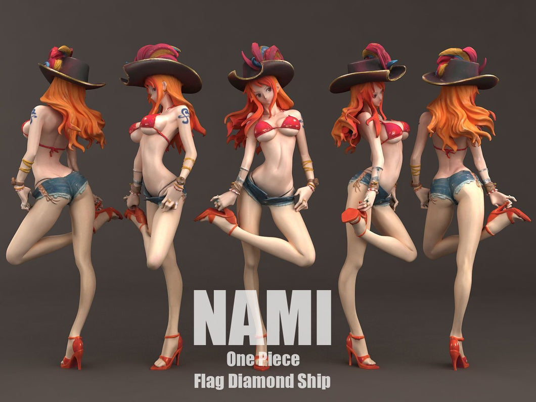 Nami flag diamond ship 3D model
