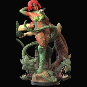 Poison Ivy Statue - STL Files for 3D Print