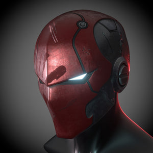 Red Hood Helmet 3D print model
