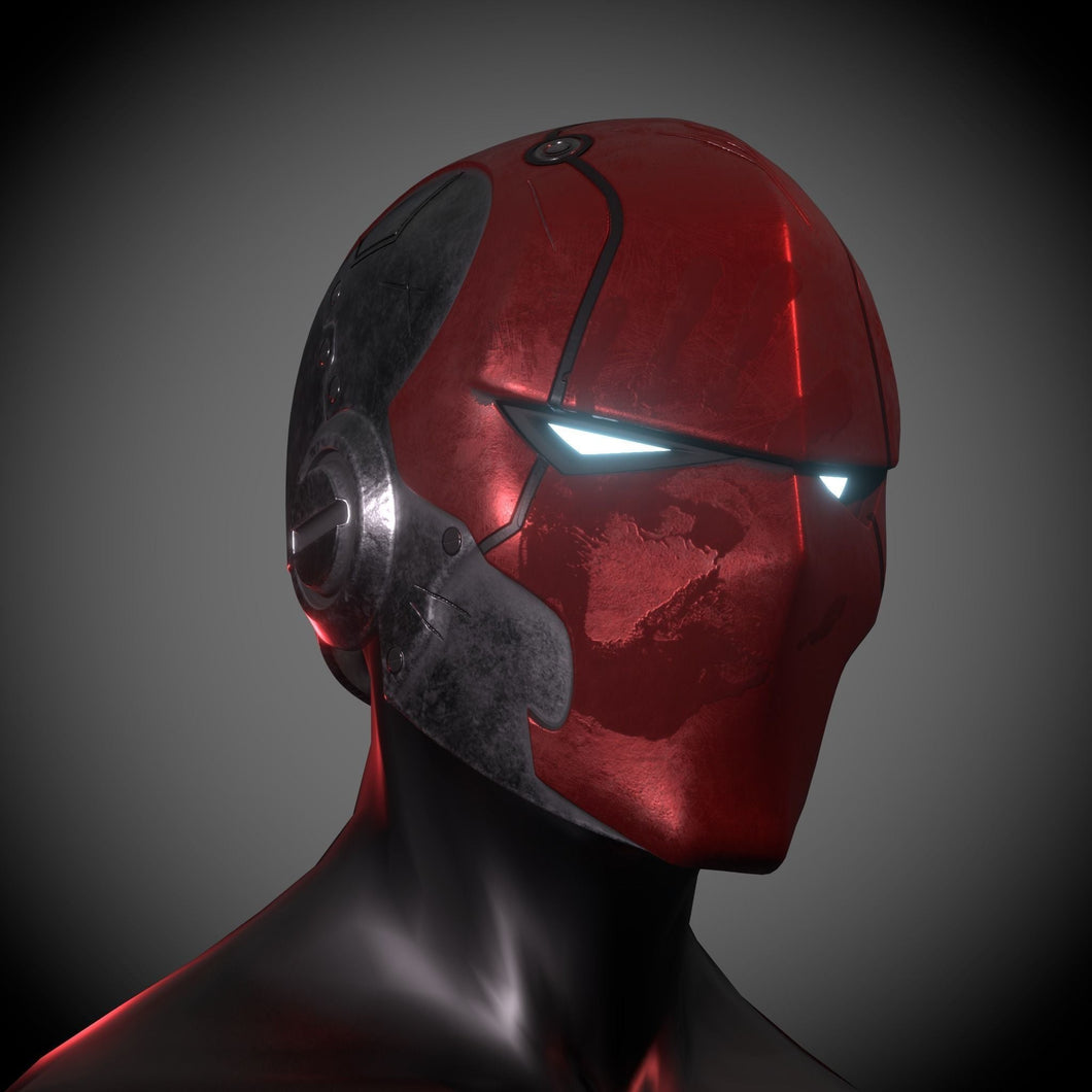Red Hood Helmet 3D print model