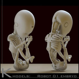 Robot 01 embryo 3D print model