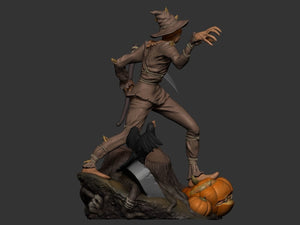 Scarecrow DC 3D print model
