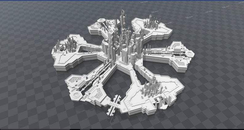 Stargate Atlantis highly detailed 3D Model STL file for 