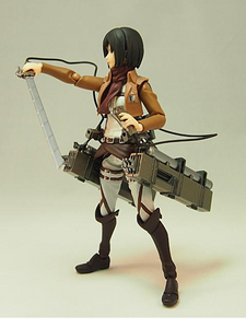 STL FILE FOR 3D PRINT READY Mikasa from Attack On Titan