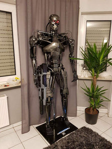 T2 Terminator T800 Endoskeleton 1:1 Lifesize STL File 