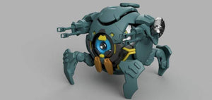 Wrecking Ball 3D model for 3D print - Overwatch - Figurine 